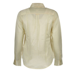 GANT WOMEN'S LONG SLEEVE BEIGE SHIRT