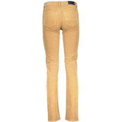 GANT WOMEN'S BROWN TROUSERS