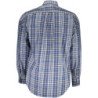 CHEMISE HOMME GANT BLEUE À MANCHES LONGUES