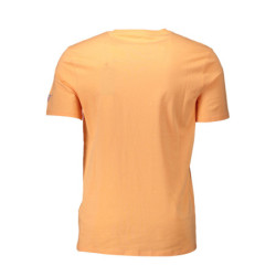 GUESS JEANS T-SHIRT À MANCHES COURTES HOMME ORANGE