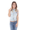 GILET FEMME JOHN GALLIANO BLEU