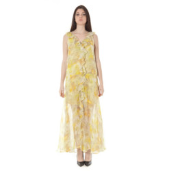 JOHN GALLIANO ROBE FEMME LONGUE JAUNE