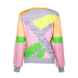 LOVE MOSCHINO PULL FEMME MULTICOLORE