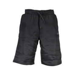 LEE COOPER BLACK MEN'S BERMUDA TROUSERS