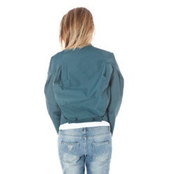 CALVIN KLEIN GREEN WOMEN'S SPORTS JACKET