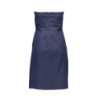 GANT SHORT DRESS WOMAN BLUE