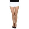 FORNARINA WHITE WOMAN SHORT TROUSERS