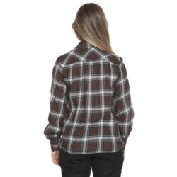 CHEMISE MANCHES LONGUES GANT FEMME MARRON