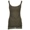 SILVIAN HEACH GREEN WOMAN TANK