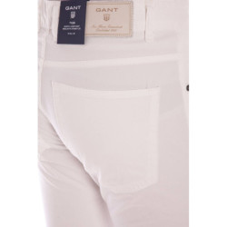 GANT MEN'S WHITE TROUSERS