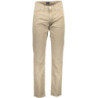 GANT MEN'S BEIGE TROUSERS