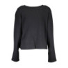 GANT WOMEN'S BLACK CARDIGAN