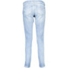 GUESS JEANS JEANS DENIM WOMAN LIGHT BLUE