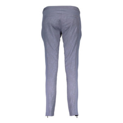 LIU JO BLUE WOMAN TROUSERS