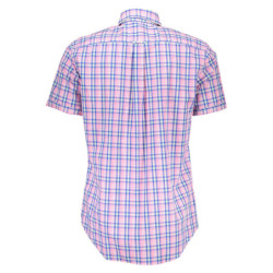 GANT MEN'S SHORT SLEEVE SHIRT PINK