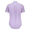 GANT CHEMISE À MANCHES COURTES HOMME ROSE