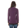 PULL FEMME FRED PERRY VIOLET