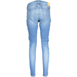 CALVIN KLEIN JEANS DENIM FEMME BLEU CLAIR