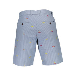 GANT BLUE MEN'S BERMUDA TROUSERS
