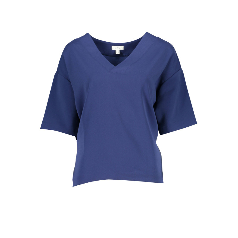 GANT T-SHIRT MANCHES COURTES FEMME BLEU