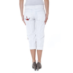 DATCH WHITE MEN'S BERMUDA TROUSERS