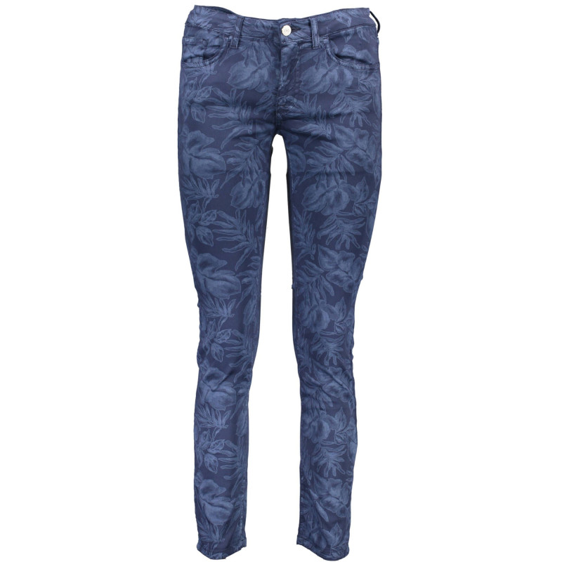 GANT WOMEN'S BLUE TROUSERS