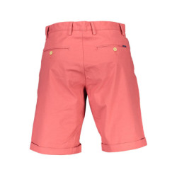GANT RED MEN'S BERMUDA TROUSERS