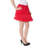 DENNY ROSE JUPE COURTE FEMME ROUGE