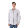 COSTUME NATIONAL MEN'S LONG SLEEVE SHIRT LIGHT BLUE