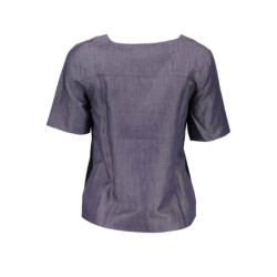 GANT WOMEN'S SHORT SLEEVE T-SHIRT BLUE