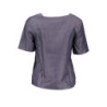 GANT T-SHIRT MANCHES COURTES FEMME BLEU
