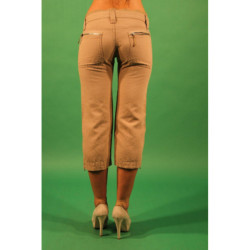 PANTALON PINOCCHIETTO FEMME GAS BEIGE
