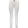 JUST CAVALLI WOMEN'S WHITE TROUSERS