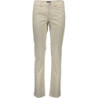 GANT WOMEN'S BEIGE TROUSERS