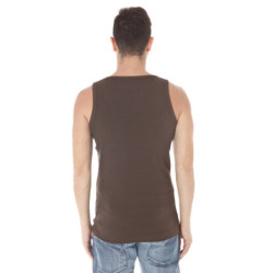 DÉBARDEUR HOMME MARRON ZUELEMENTS