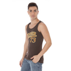 DÉBARDEUR HOMME MARRON ZUELEMENTS