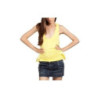 DÉBARDEUR FEMME ZUELEMENTS JAUNE