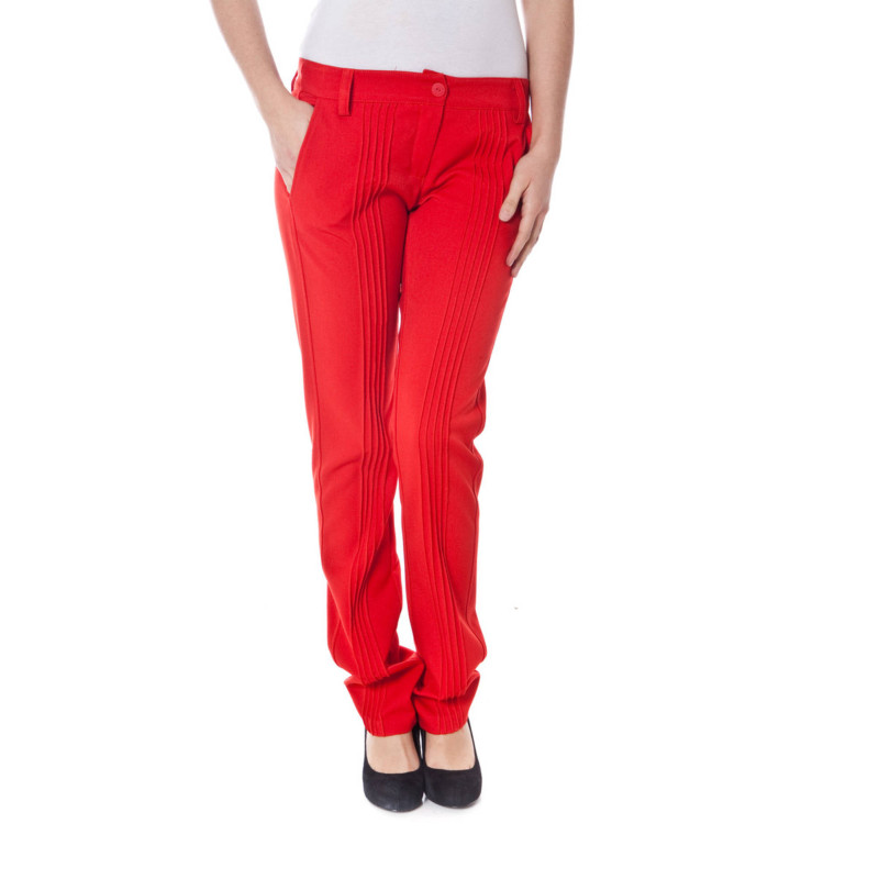 DENNY ROSE PANTALON FEMME ROUGE