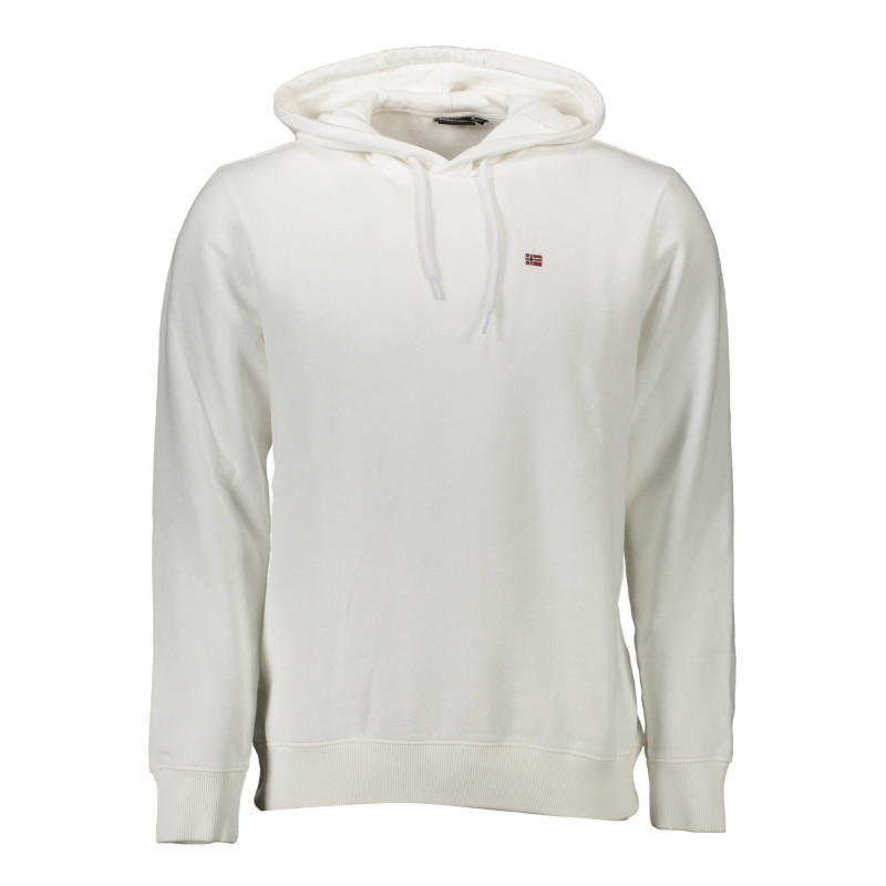 NAPAPIJRI SWEAT SANS ZIP HOMME BLANC