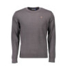 NAPAPIJRI MEN'S GRAY SWEATER
