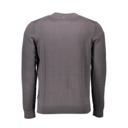 NAPAPIJRI MEN'S GRAY SWEATER