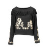 BLUGIRL BLACK WOMAN SWEATER