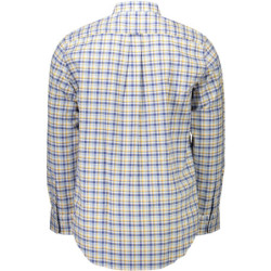 GANT CHEMISE HOMME JAUNE À MANCHES LONGUES