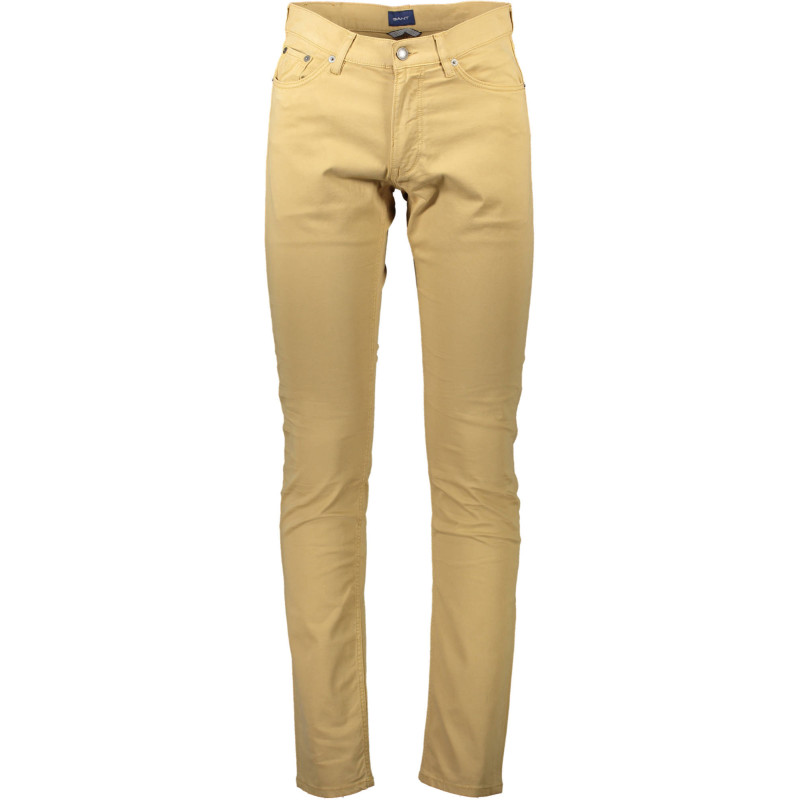 GANT MEN'S BEIGE TROUSERS