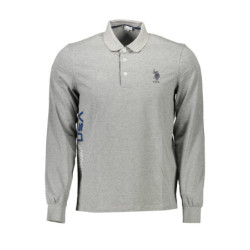 POLO US MANCHES LONGUES HOMME GRIS