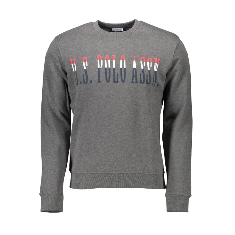 SWEAT-SHIRT US POLO SANS ZIP HOMME GRIS