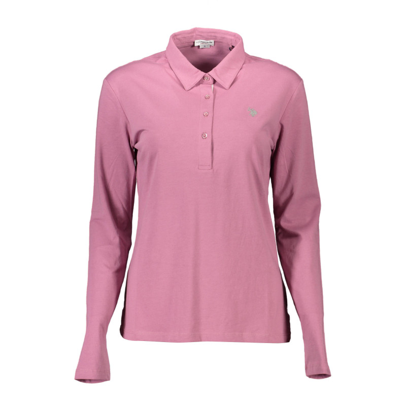 US POLO POLO MANCHES LONGUES FEMME ROSE