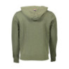 US POLO GREEN MEN'S SWEATSHIRT WITH ZIP
