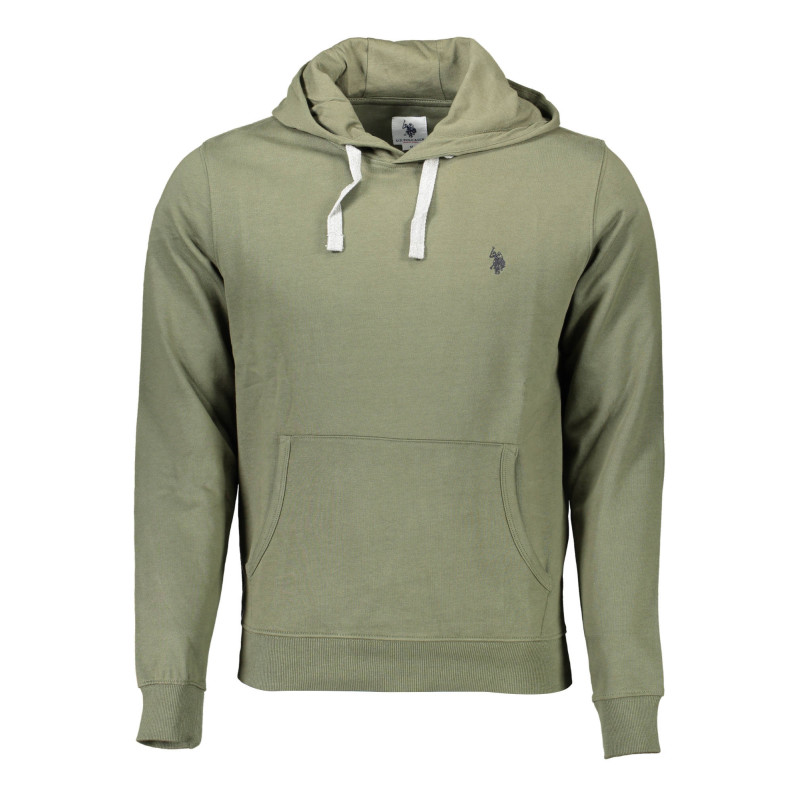 SWEAT-SHIRT US POLO SANS ZIP HOMME VERT