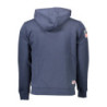SWEAT-SHIRT HOMME US POLO BLEU AVEC ZIP